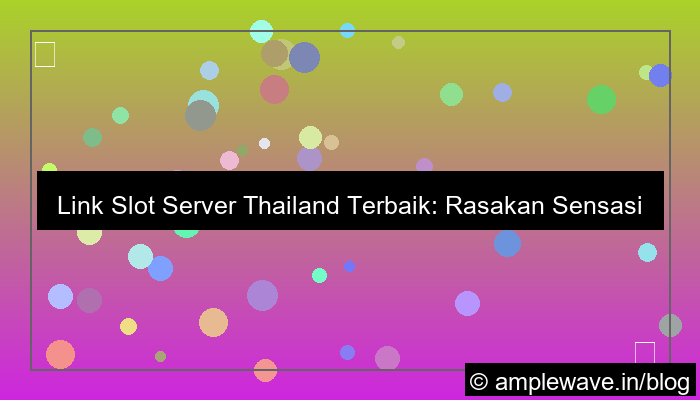 link slot server thailand