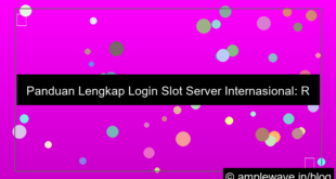 login slot server internasional