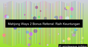 mahjong ways 2 bonus referral