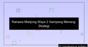 ilustrasi mahjong ways 2 gampang menang