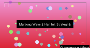 grafik mahjong ways 2 hari ini