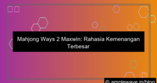 mahjong ways 2 maxwin