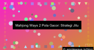 grafik mahjong ways 2 pola