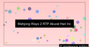 visual mahjong ways 2 rtp akurat hari ini