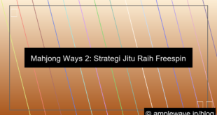mahjong ways 2 strategi freespin panjang