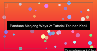 mahjong ways 2 tutorial taruhan kecil