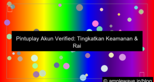 gambar pintuplay akun verified