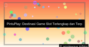 gambar pintuplay game slot terlengkap