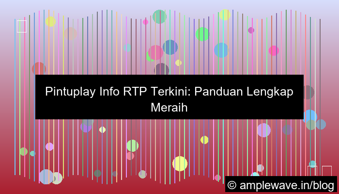 gambar pintuplay info rtp terkini