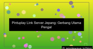 pintuplay link server jepang