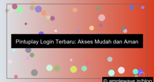 pintuplay login terbaru