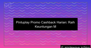pintuplay promo cashback harian