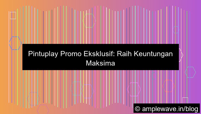 gambar pintuplay promo eksklusif