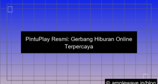 desain pintuplay resmi