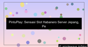 pintuplay server jepang habanero