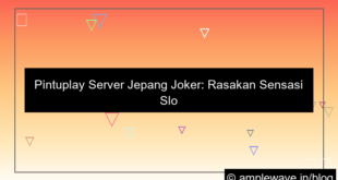 pintuplay server jepang joker