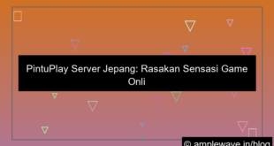 pintuplay server jepang minimal deposit
