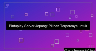 pintuplay server jepang terpercaya