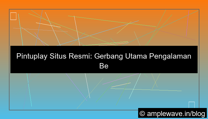 pintuplay situs resmi