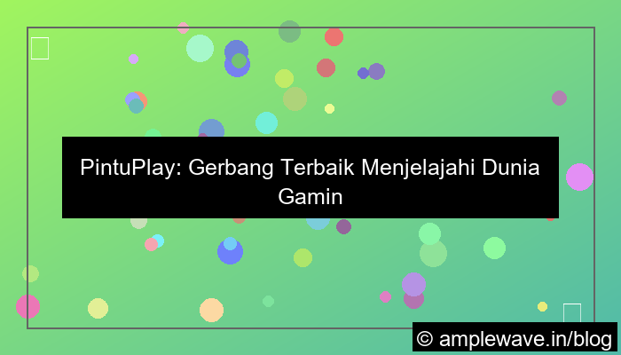 pintuplay situs server jepang