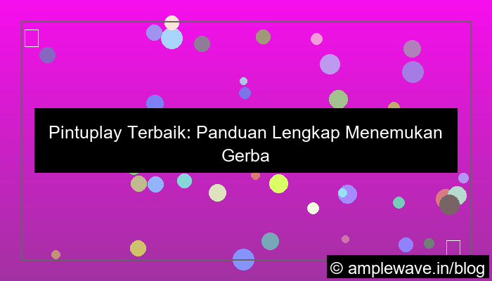 pintuplay terbaik