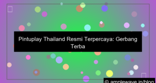 grafik pintuplay thailand resmi terpercaya