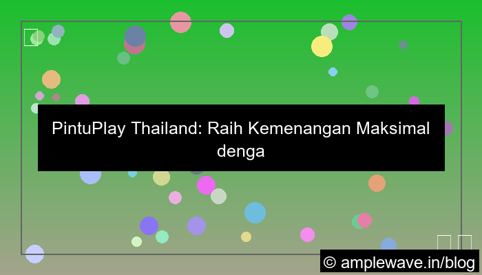 pintuplay thailand winrate tinggi