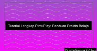 desain pintuplay tutorial lengkap