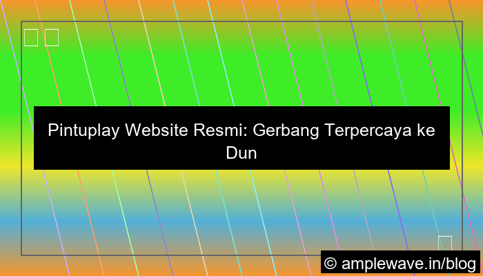 pintuplay website resmi