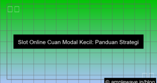 slot online cuan modal kecil