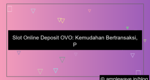 ilustrasi slot online deposit ovo