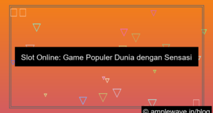 visual slot online game populer dunia