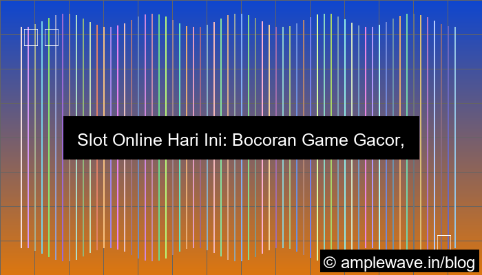 slot online hari ini