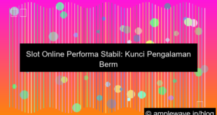 gambar slot online performa stabil