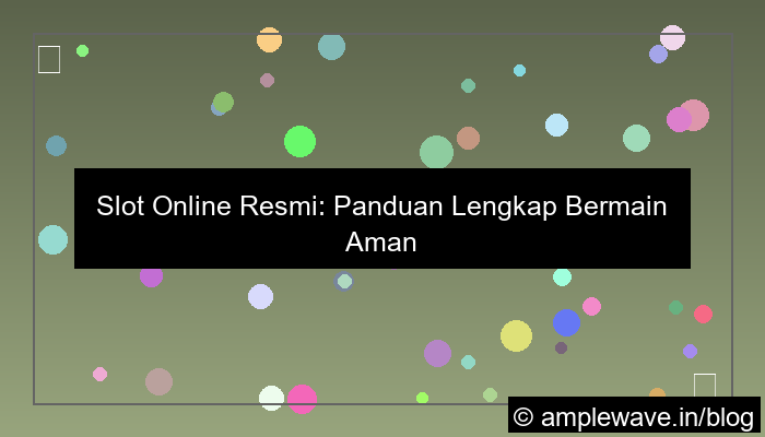 ilustrasi slot online resmi
