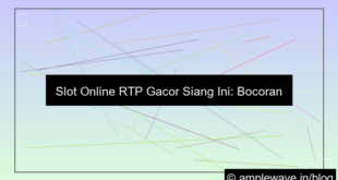 slot online rtp gacor siang