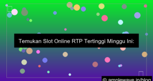 ilustrasi slot online rtp tertinggi minggu ini