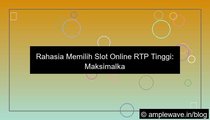 slot online rtp tinggi