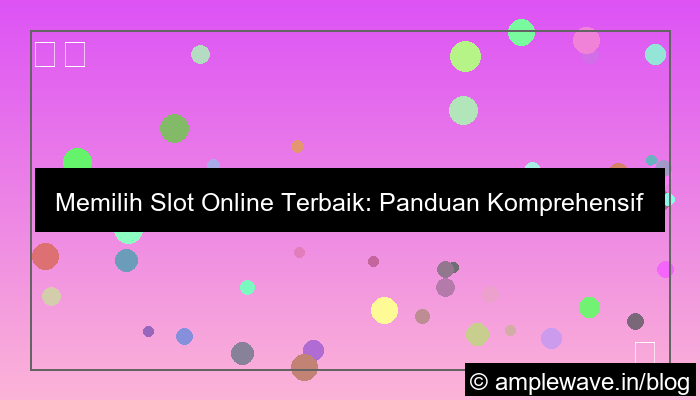 ilustrasi slot online terbaik