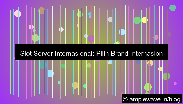 ilustrasi slot server internasional brand internasional resmi