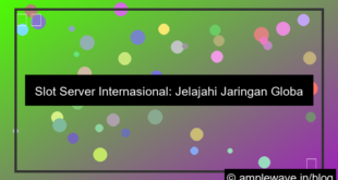 slot server internasional jaringan global luas