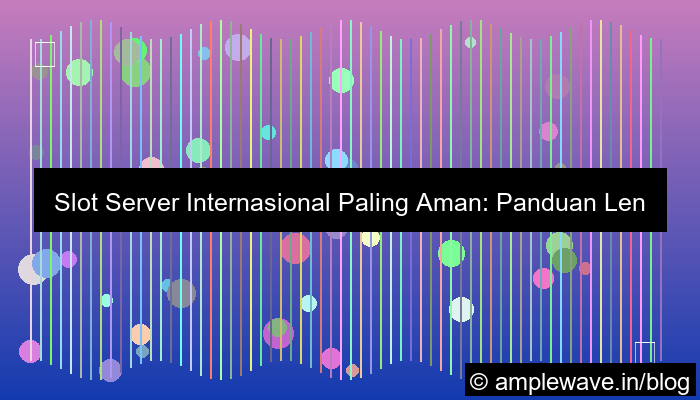 slot server internasional paling aman