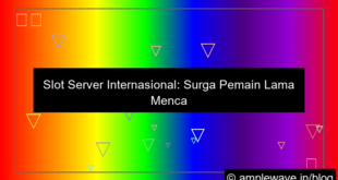 grafik slot server internasional pemain lama