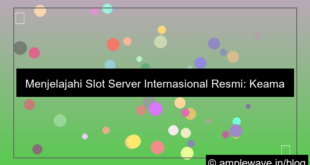 desain slot server internasional resmi