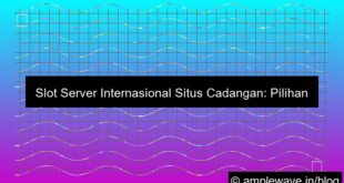 slot server internasional situs cadangan