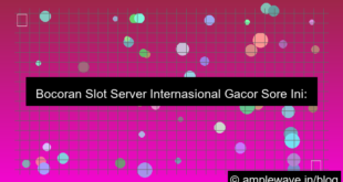 desain slot server internasional sore ini