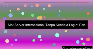 ilustrasi slot server internasional tanpa kendala login