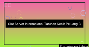 slot server internasional taruhan kecil
