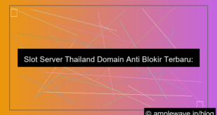 slot server thailand domain anti blokir terbaru