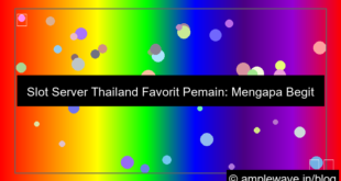 slot server thailand favorit pemain